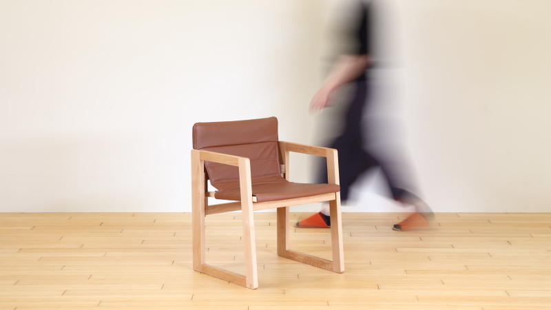 たためる椅子small - 丸徳家具オンラインショップ-木の椅子専門店-