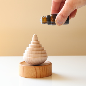 木製アロマディフューザー ふたば